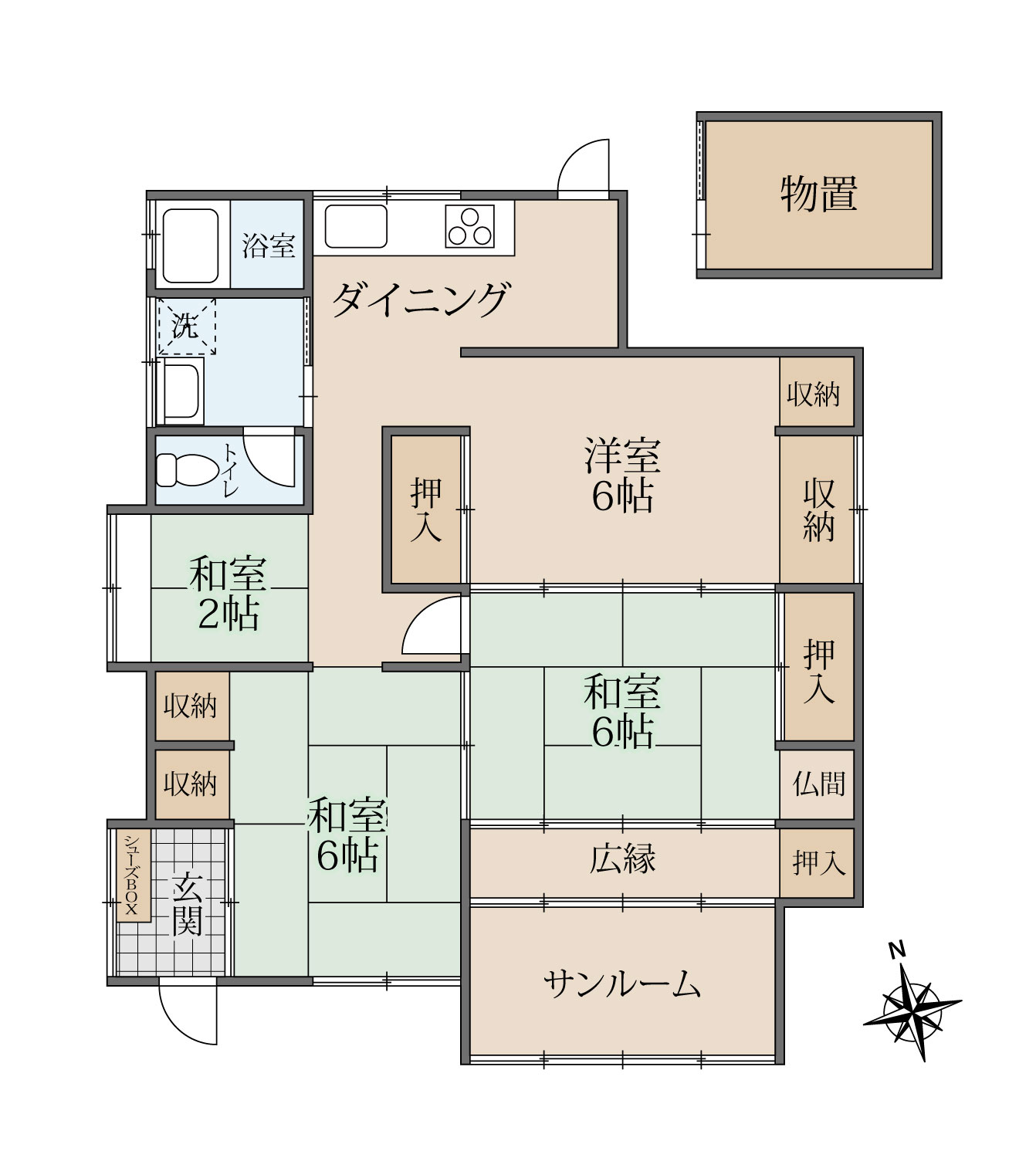 川越市郭町 中古戸建て、新着物件のご紹介です!